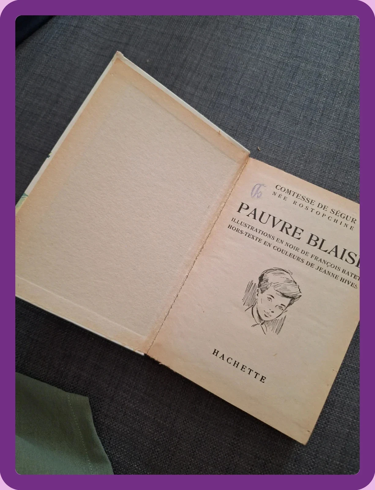 Pobre Blaise Comtesse de Segur – photo 3